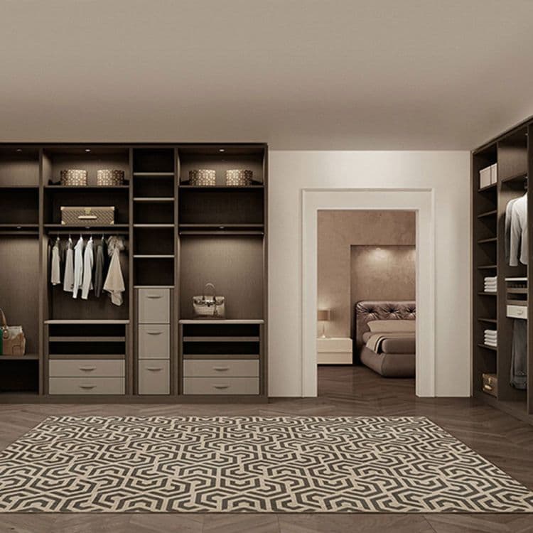 What is the difference between a walk-in wardrobe and a dressing room?